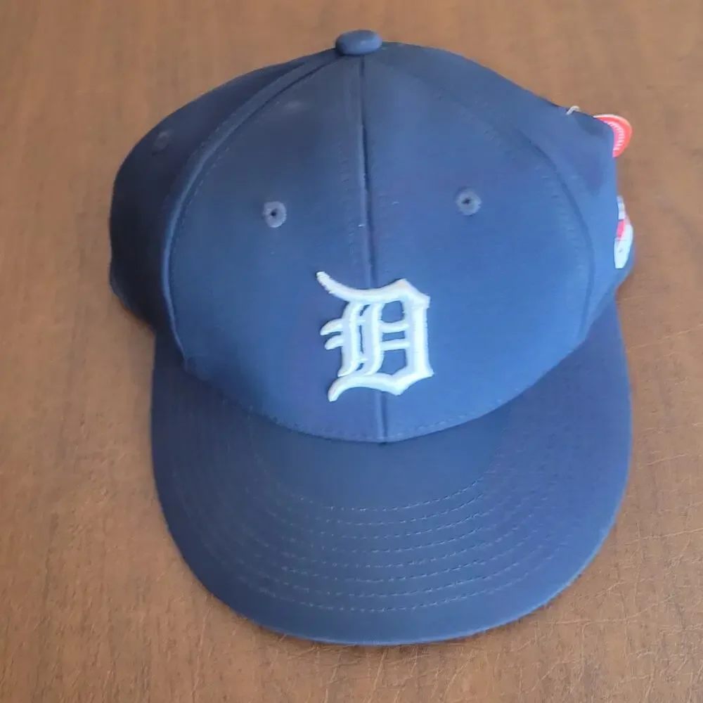 Detroit Tigers Hat Strap Back Youth adjustable Blue MLB Baseball OC Sports